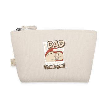 Meilleur papa, fête des pères et anniversaire - Trousse biologique - nature - Devant