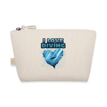 J’adore la plongée, la plongée sous-marine - Trousse biologique - nature - Devant
