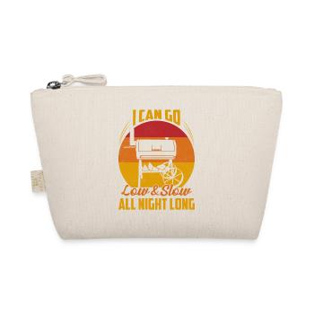 I Can Go Low & Slow All Night Long Smoker BBQ Gril - Bio-Täschchen - Natur - Vorne