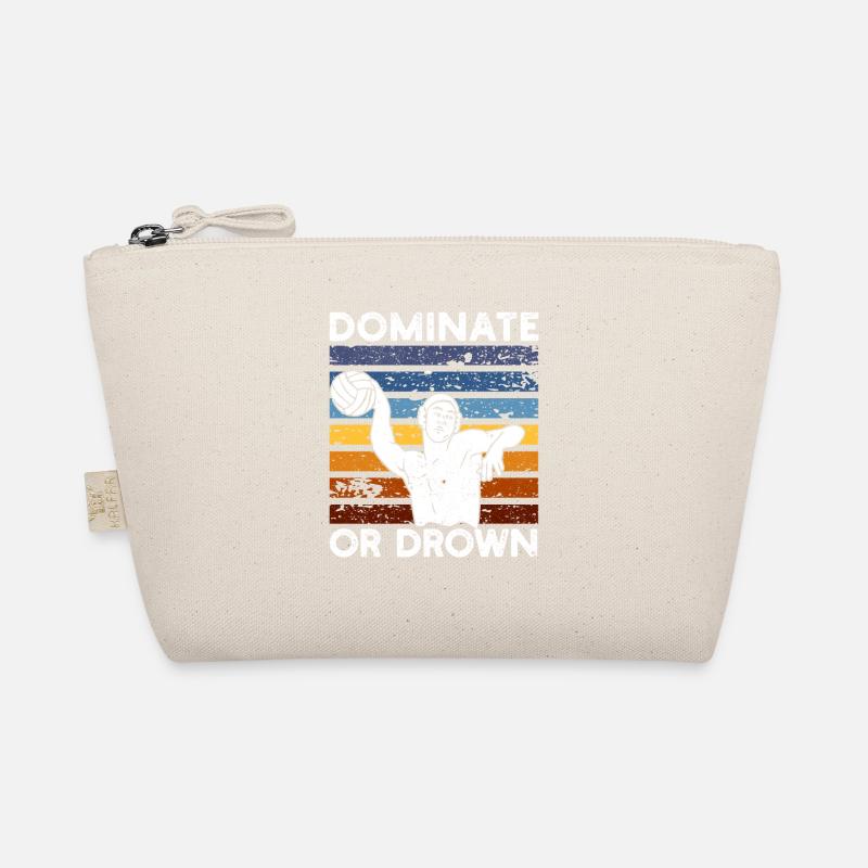 Dominieren oder ertrinken Lustiger Wasserball Bio-Täschchen