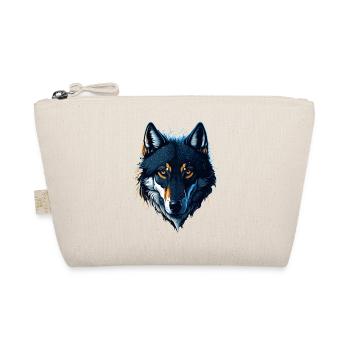 WOLF DESIGN - Bio-Täschchen - Natur - Vorne