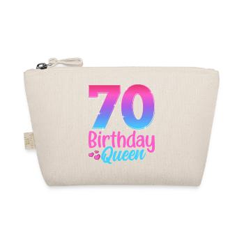 Anniversaire Queen 70 Geburtstag - Trousse biologique - nature - Devant