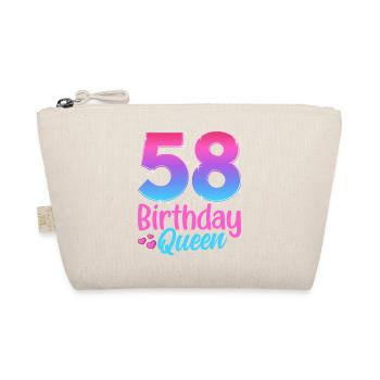 Anniversaire Queen 58 Geburtstag - Trousse biologique - nature - Devant