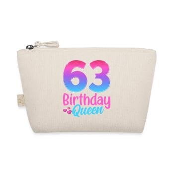 Anniversaire Queen 63 Geburtstag - Trousse biologique - nature - Devant