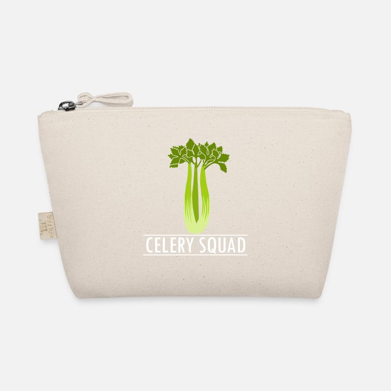Celery Food Ironic Saying Leeks Vegetable Organic Pouch
