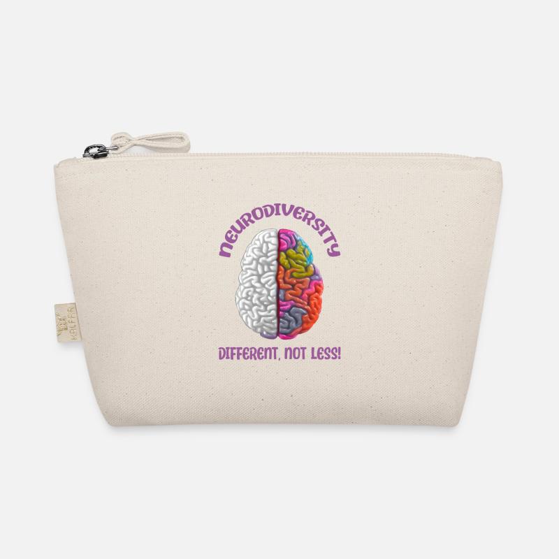 "Different, Not Less" Neurodiversity Organic Pouch