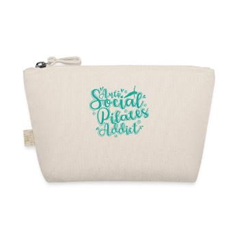 Anti Social Pilates Addict Powerhouse - Organic Pouch - nature - Front