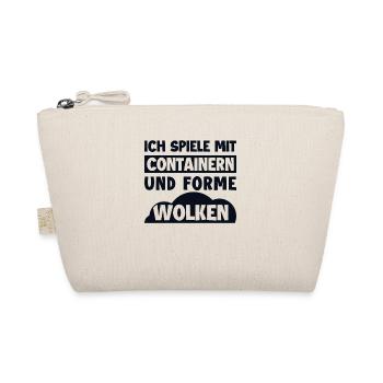 Ich Spiele Mit Containern Informatiker Admin - Bio-Täschchen - Natur - Vorne