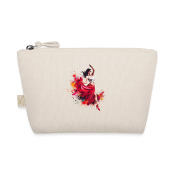 Flamenco Tanz Andalusien Spanischer Tanz - Bio-Täschchen - Natur - Vorne