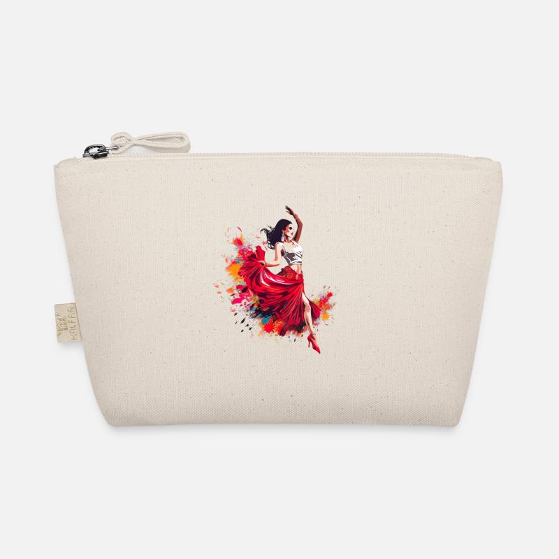 Flamenco Tanz Andalusien Spanischer Tanz - Bio-Täschchen - Natur