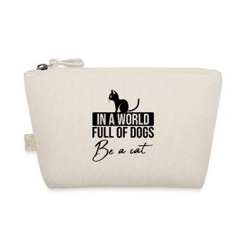 Funny Cat Lovers Gift For Cats Mom - Organic Pouch - nature - Front