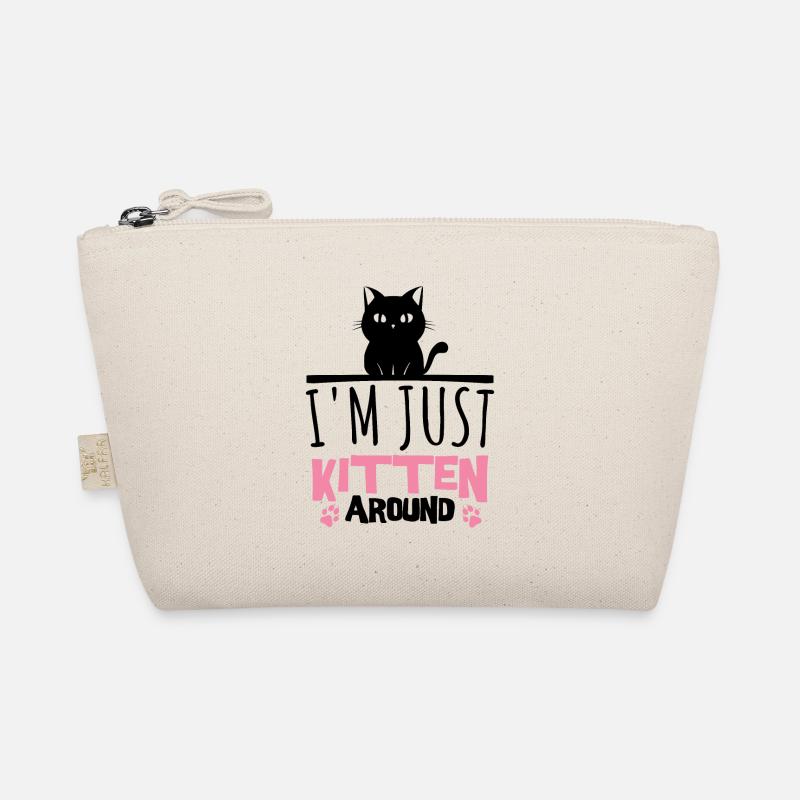 Funny Cat Lovers Gift For Cats Mom Organic Pouch
