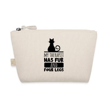 Funny Cat Lovers Gift For Cats Mom - Organic Pouch - nature - Front
