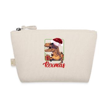 Noël Merry Rexmas - Dinosaure avec chapeau de Père Noël - Trousse biologique - nature - Devant