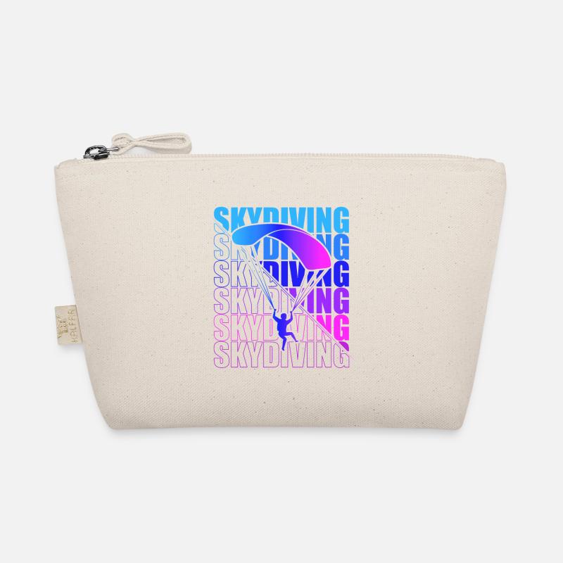 Skydive Freefly Skydiver Shirt Skydiving Organic Pouch