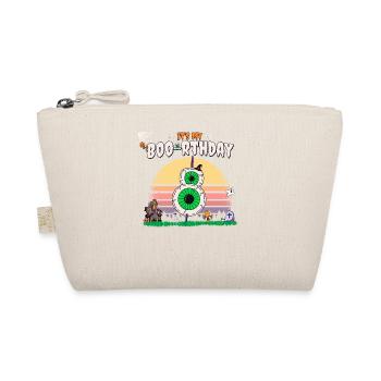 It's my Boo-rthday, Funny Halloween 8 Years Old - Organic Pouch - nature - Front