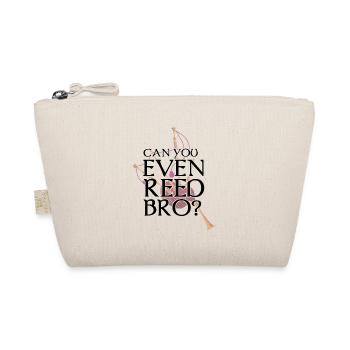 Bagpipes for bagpipe instructors and bagpipers - Organic Pouch - nature - Front