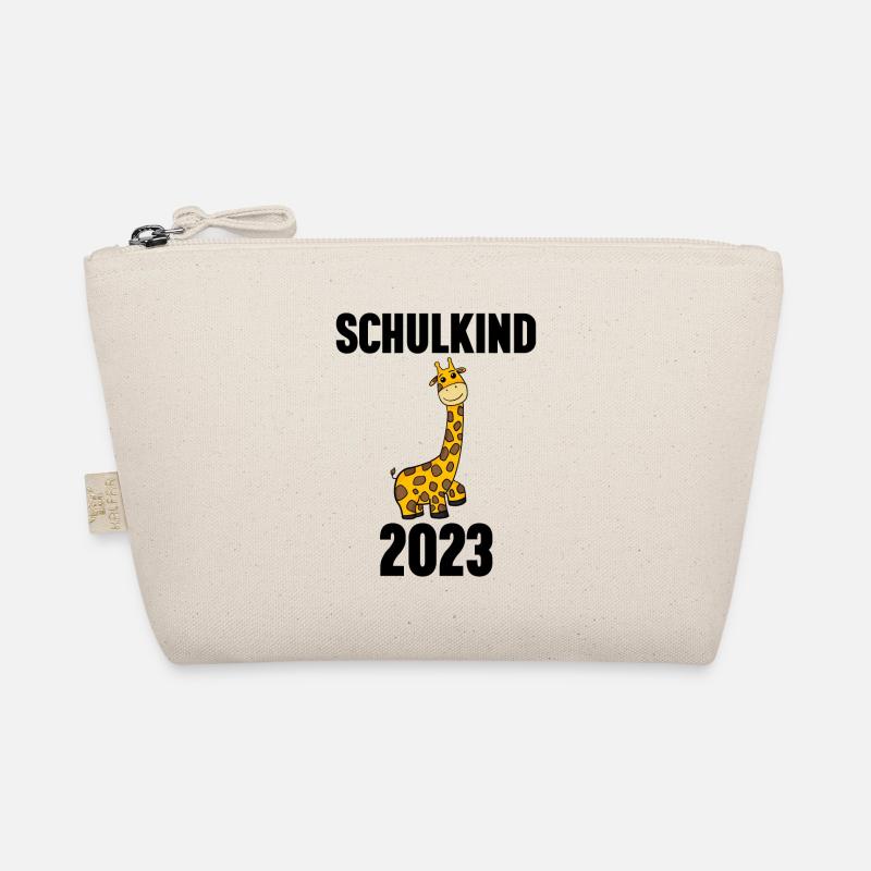 Schuldkind Einschulung 2023 - Bio-Täschchen - Natur