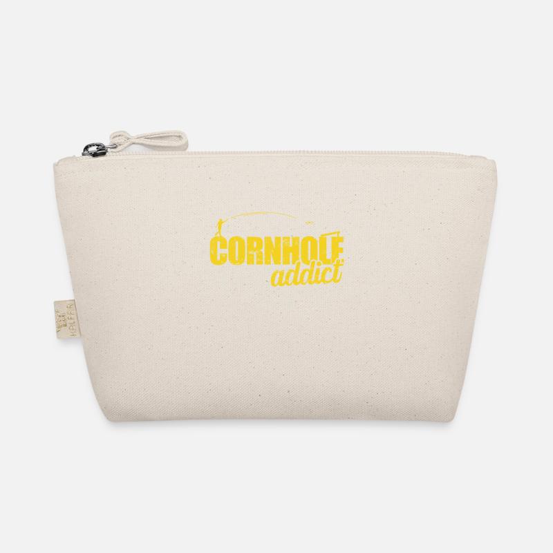 Cornhole addict game leisure hobby Organic Pouch