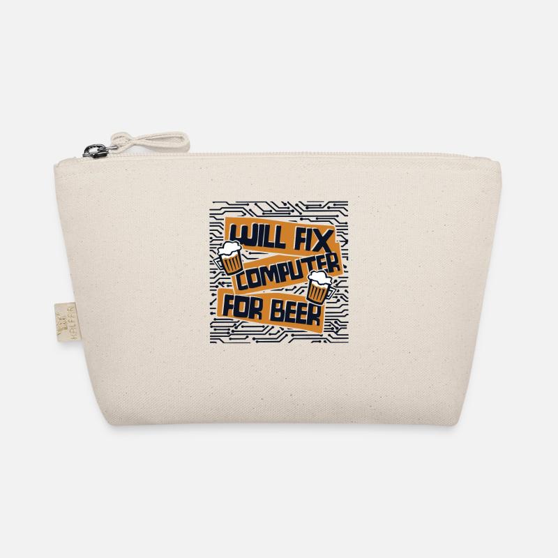 Will Fix Computer For Beer IT-Betrieb Admin Bio-Täschchen