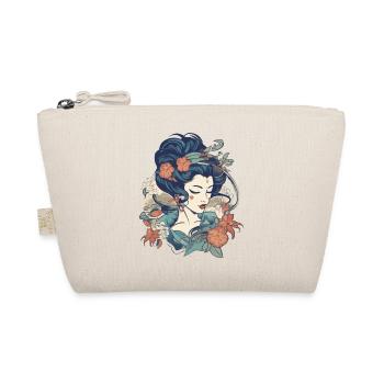Femme rétro - Trousse biologique - nature - Devant