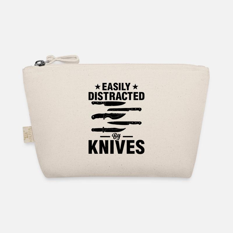 Easily Distracted By Knives Chefs Tools Chefs Cook Organic Pouch