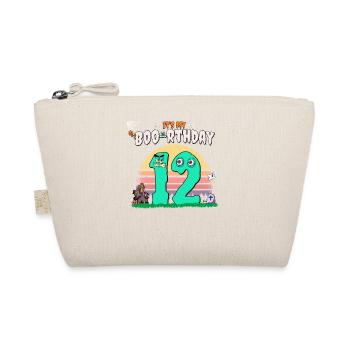 It's my Boo-rthday, Funny Halloween 12 Years Old - Organic Pouch - nature - Front
