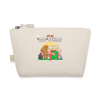 It's my Boo-rthday, Funny Halloween 13 Years Old - Organic Pouch - nature - Front
