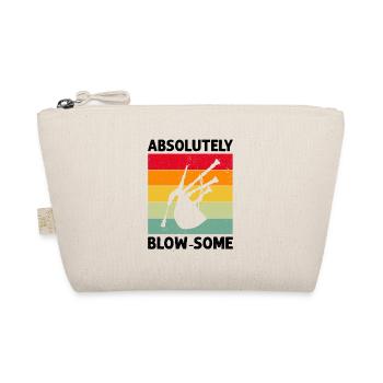 Bagpipe Design for Scotland Pride and Bagpipes - Organic Pouch - nature - Front