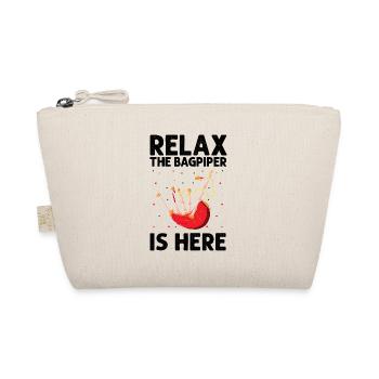 Bagpipes for pipers and Scots - Organic Pouch - nature - Front