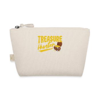 Treasure Hunter Funny Geocaching Metal Detection - Organic Pouch - nature - Front