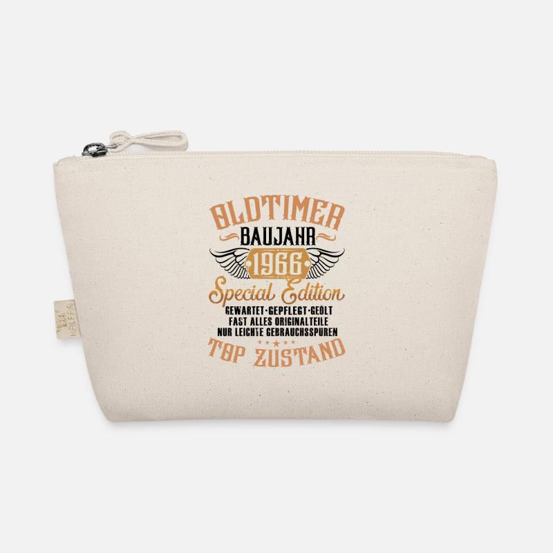 Oldtimer Baujahr 1966 geboren Geburtstag Spruch - Bio-Täschchen - Natur