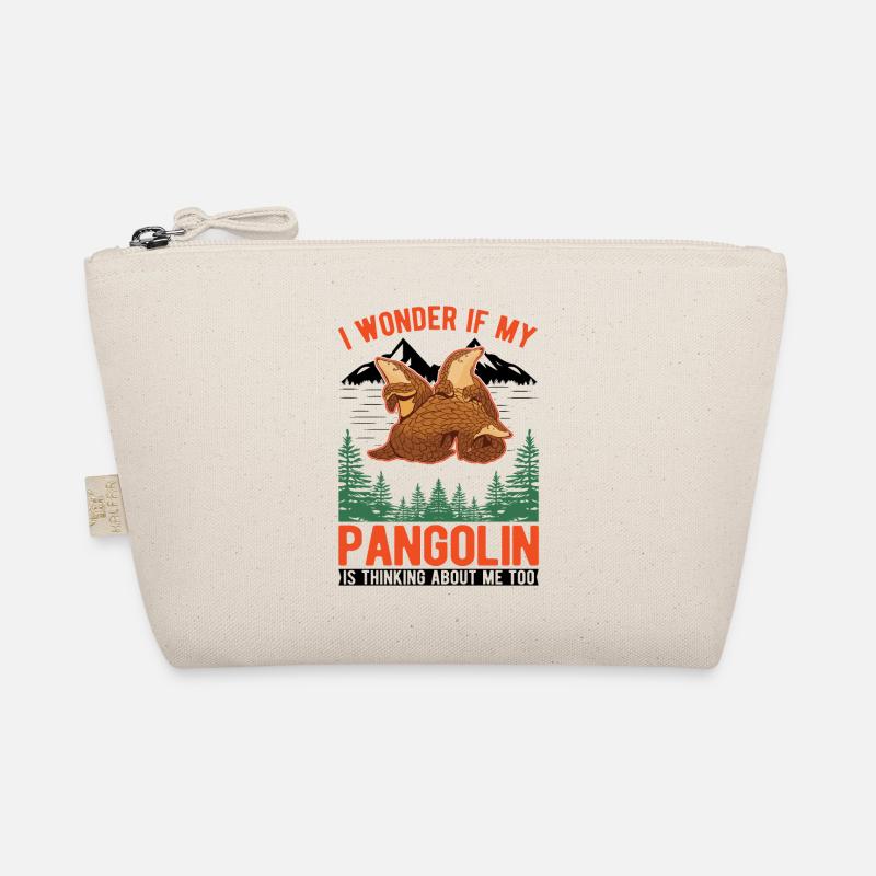 Pangolin Geschenk Schuppentier Bio-Täschchen