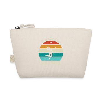 I Really Love Volleyball - Organic Pouch - nature - Front