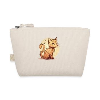 Cat in comic style - Organic Pouch - nature - Front