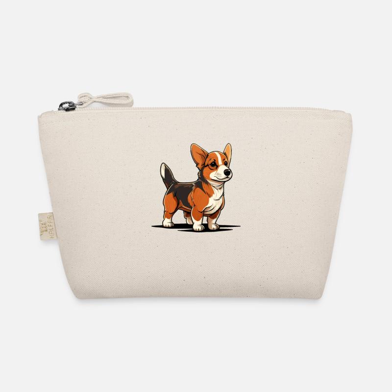 Dog in comic style Organic Pouch