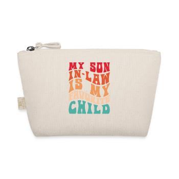 My son-in-law is my favorite child apparel for - Organic Pouch - nature - Front