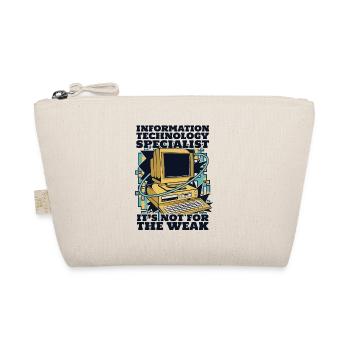 It's Not For The Weak Computer Scientist Admin - Organic Pouch - nature - Front