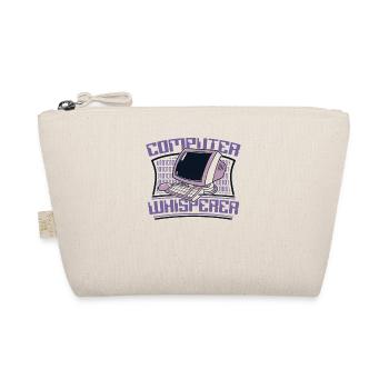 Computer Whisperer Admin IT Operations Administrator - Organic Pouch - nature - Front