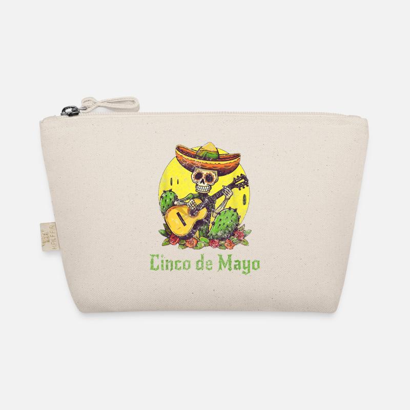 Vintage mexicain Happy Cinco de Mayo Trousse biologique
