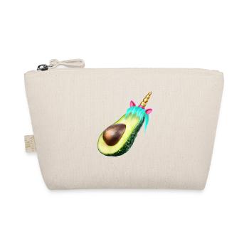 Happy Unicorn Avocado - Organic Pouch - nature - Front