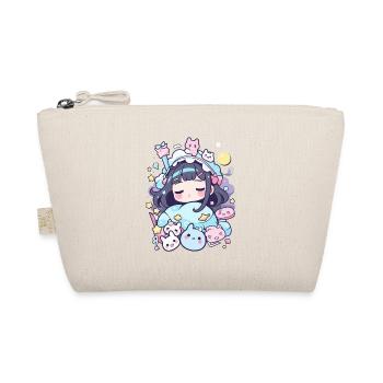 Pyjamas d’anime au design pastel pour les amoureux du Japon - Trousse biologique - nature - Devant