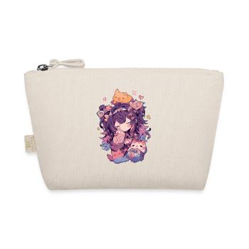 Cute Kawaii Girl Design parfait pour les fans d’anime - Trousse biologique - nature - Devant