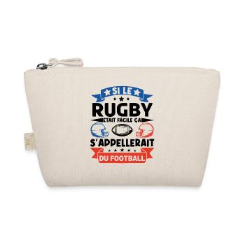 Cadeau rugbyman. cadeau rugby France. rugby fan . - Trousse biologique - nature - Devant