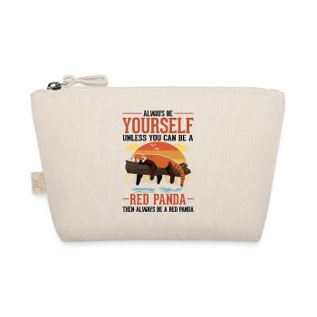 Red Panda Cadeau Panda Rouge - Trousse biologique - nature - Devant