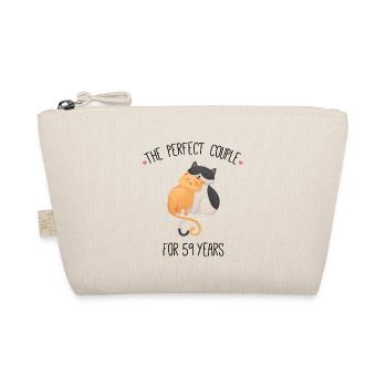 The Perfect Couple For 59 Years Wedding - Organic Pouch - nature - Front