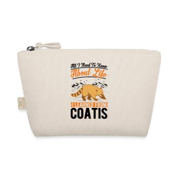 Coati Gift Proboscis Bear Coati - Organic Pouch - nature - Front