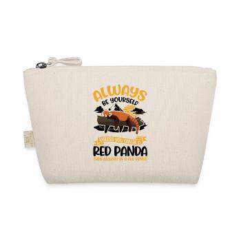 Red Panda Cadeau Panda Rouge - Trousse biologique - nature - Devant