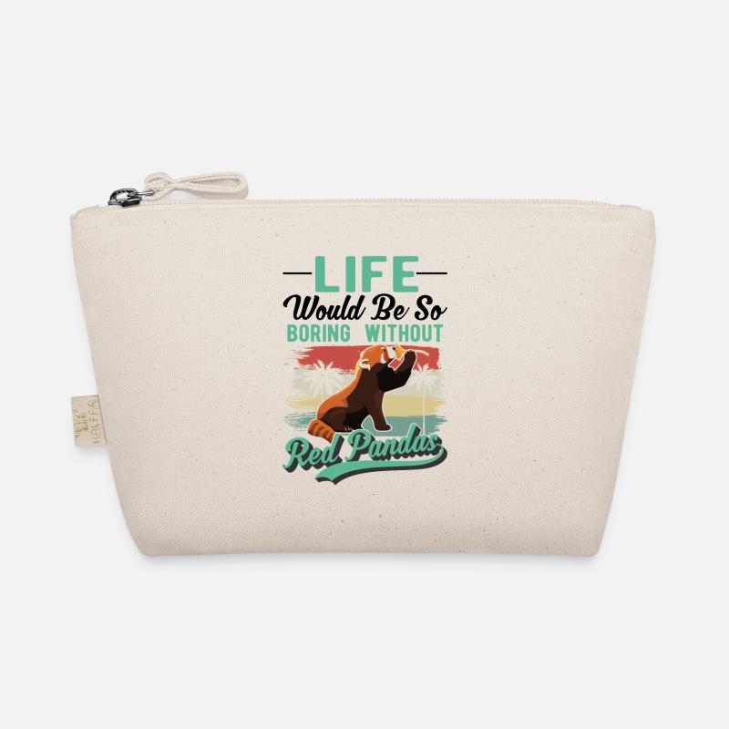 Red Panda Gift Cat Bear Red Panda Organic Pouch