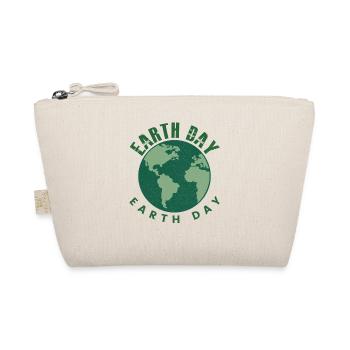 Earth Day Everyday Retro Environment - Organic Pouch - nature - Front